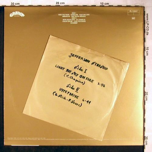 Jefferson Starship: Gold, + Single, Grunt(FL 13247), D,  - LP - X5497 - 14,00 Euro