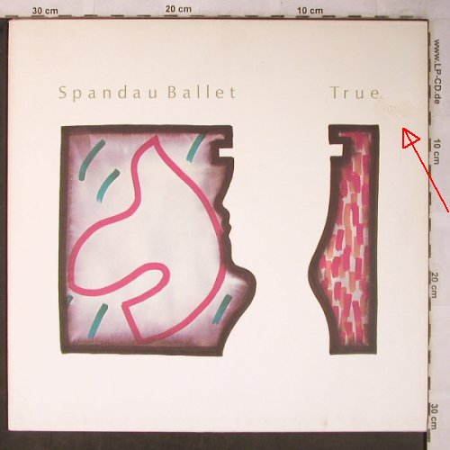 Spandau Ballet: True, m-/vg+, Chrysalis (205 297-320), D, 1983 Typ: LP Best.-Nr.: X5559 Preis: 4,00 Euro