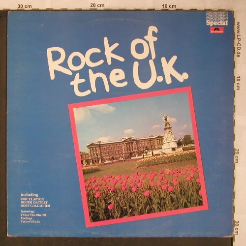 V.A.Rock of the U.K.: Eric Clapton...Cris Farlowe Band, Polydor Special(2482 358), UK, 1976 - LP - X5575 - 5,50 Euro