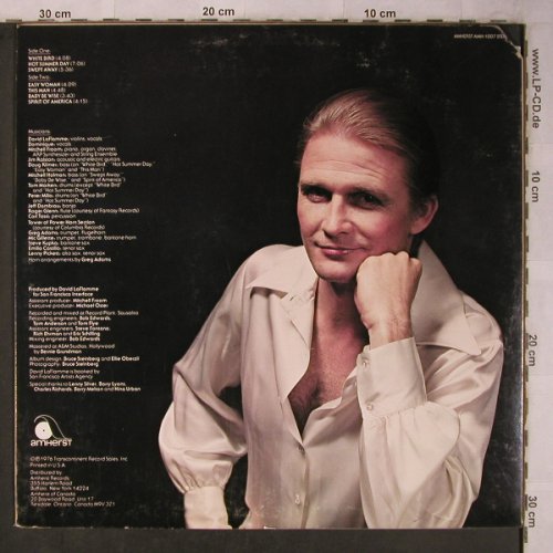 La Flamme,David: Whitebird, amhurst(AMH-1007), US, Co, 1976 - LP - X5591 - 7,50 Euro
