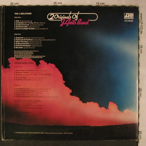 Geils Band,J.: 2 Originals Of, Foc, Atlantic(ATL 60061), D, 1973 - 2LP - X5702 - 14,00 Euro