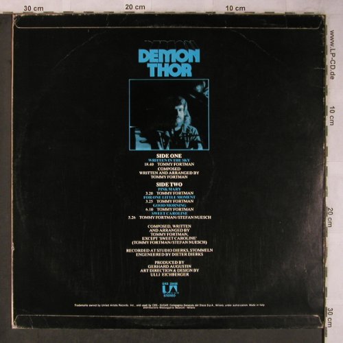 Demon Thor: Written In The Sky, UA(UAS 29496), I, 1973 - LP - X5728 - 12,50 Euro