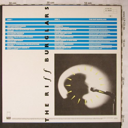 Riff Burglars: Swag, Instant (ZL 28528), D, 1983 Typ: LP Best.-Nr.: X5733 Preis: 5,00 Euro