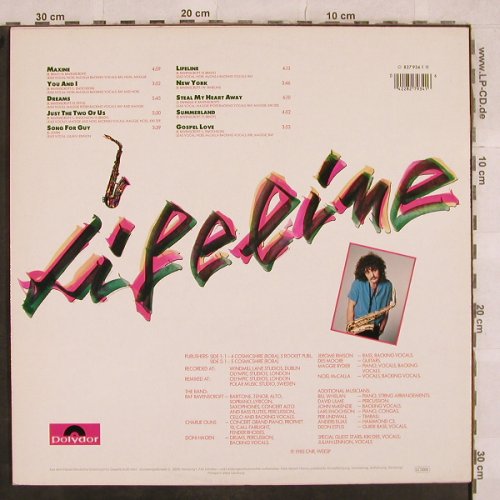 Raf Ravenscroft: Lifeline,f.J.Lennon,KikiDee,McCalla, Polydor(827 934-1), D, 1985 - LP - X574 - 4,00 Euro