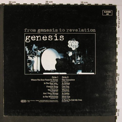 Genesis: From Genesis To Revelation'69, Ri, Nova(6.21580 AO), D, m-/vg+,  - LP - X5774 - 5,50 Euro