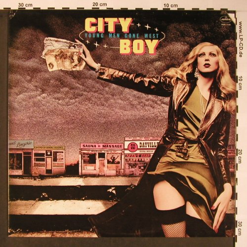 City Boy: Young Men Gone West, Mercury(SRM-1-1182), US, co, 1977 - LP - X5778 - 7,50 Euro