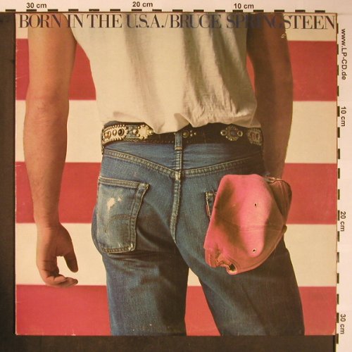 Springsteen,Bruce: Born In The USA, CBS (86304), GR, 1984 Typ: LP Best.-Nr.: X5838 Preis: 7,50 Euro