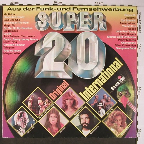 V.A.Super 20 International: Boney M. ...Fontane Sisters, Ariola(25 222 XST), D, 1977 - LP - X5886 - 5,00 Euro