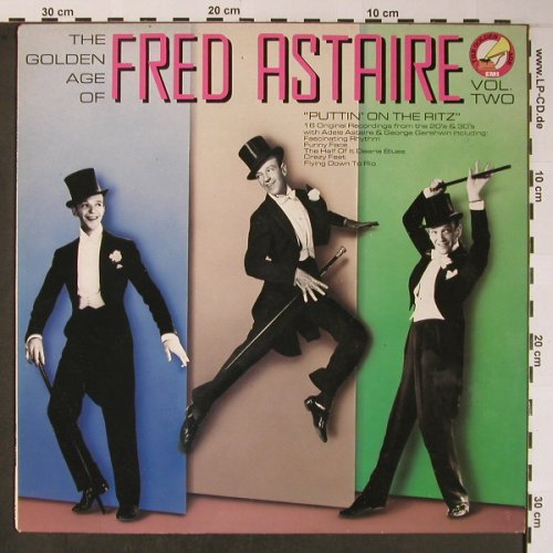 Astaire,Fred: The Golden Age of, Vol.2, EMI(GX 41 2538 1), UK, 1985 - LP - X5955 - 5,00 Euro