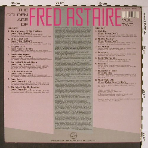 Astaire,Fred: The Golden Age of, Vol.2, EMI (GX 41 2538 1), UK, 1985 Typ: LP Best.-Nr.: X5955 Preis: 5,00 Euro