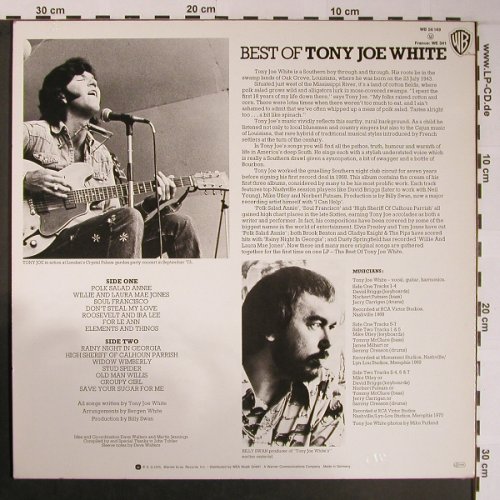 White,Tony Joe: Best Of, m /vg+, WB(56 149), D, co, 1977 - LP - X5965 - 12,50 Euro