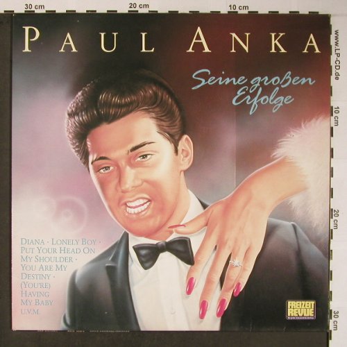 Anka,Paul: Seine großen Erfolge, CBS Freizeit Revue (450 928 1), NL, 1987 Typ: LP Best.-Nr.: X5993 Preis: 5,00 Euro