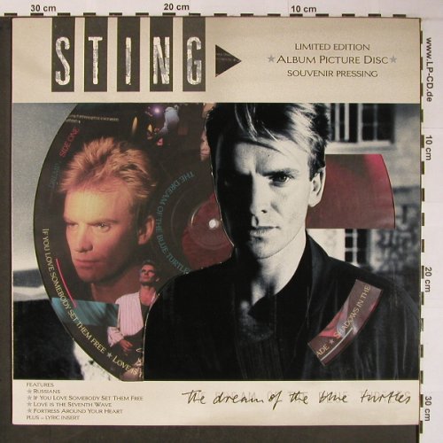 Sting: The Dream Of The Blue Turtle,Lim.Ed, AM(39 6908-1), UK, 1985 - PLP - X6051 - 17,50 Euro