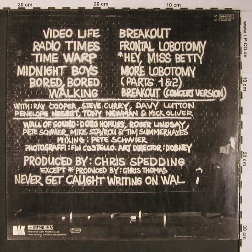 Spedding,Chris: Guitar Graffiti, RAK (064-62 231), D, 1978 Typ: LP Best.-Nr.: X6084 Preis: 6,00 Euro