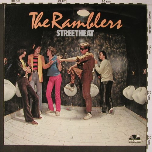Ramblers: Street Heat, WC Cover, Antagon(ALP 3231), D, 1979 - LP - X6094 - 5,00 Euro
