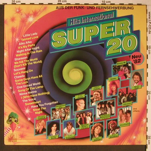V.A.Hits International Super 20: Bernie Paul...Los Angeles, Ariola,Club Ed.(91 703 9), D, 1983 - LP - X6100 - 4,00 Euro
