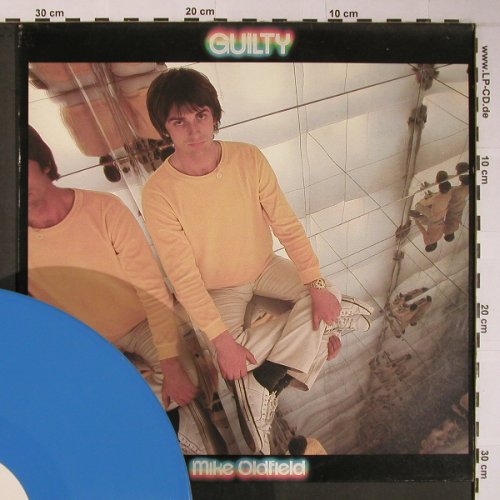 Oldfield,Mike: Guilty +2 , long, blue vinyl, Virgin(VS 24512), UK, 1979 - 12inch - X6131 - 22,50 Euro