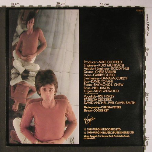 Oldfield,Mike: Guilty +2 , long, blue vinyl, Virgin (VS 24512), UK, 1979 Typ: 12" Best.-Nr.: X6131 Preis: 22,50 Euro