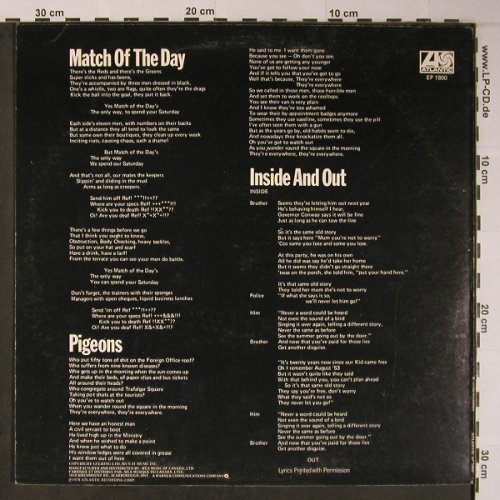 Genesis: Spot The Pigeon, 3 Tr., blue vinyl, Atlantic(EP 1800), CDN, 1978 - 12inch - X6164 - 6,00 Euro