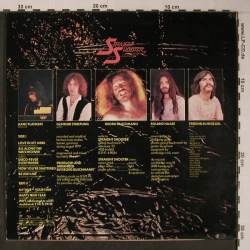 Straight Shooter: My Time-Your Time, SKY (SKY 034), D, 1980 Typ: LP Best.-Nr.: X6210 Preis: 9,00 Euro