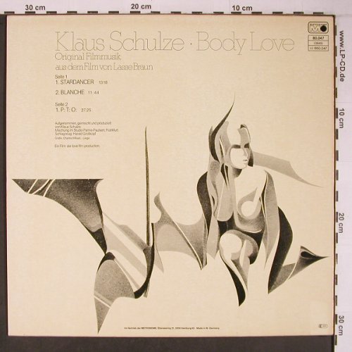 Schulze,Klaus: Body Love-Filmmusik, Ri, Metronome(60.047), D, 1977 - LP - X6276 - 11,50 Euro