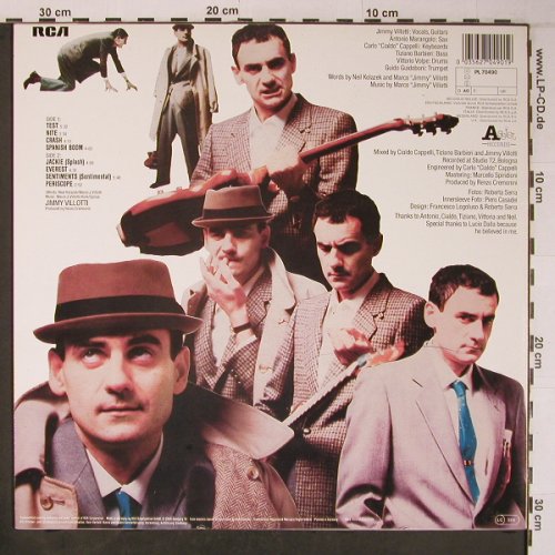 Jim Tonic: Jimmy Villotti, RCA(PL 70490), D, 1984 - LP - X6305 - 7,50 Euro