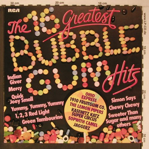 V.A.16 Greastest Bubble Gum Hits: Ohio Express... 1910 Fruitgum Co., RCA Musterplatte(NL 45336), D, 1982 - LP - X6391 - 9,00 Euro