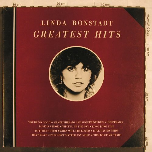 Ronstadt,Linda: Greatest Hits,Foc, Asylum(AS 53055), D, 1980 - LP - X640 - 6,00 Euro