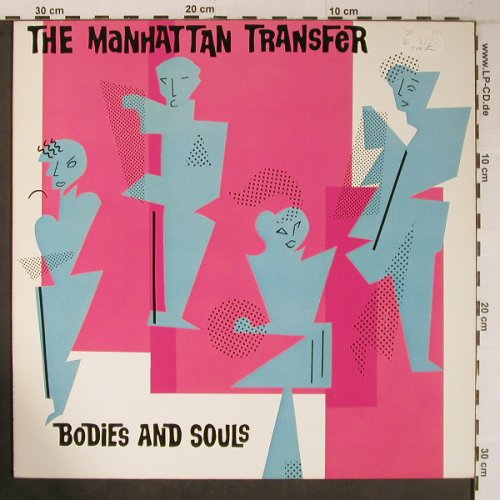 Manhattan Transfer: Bodies And Souls, VG-/m-, Atlantic(78-0104-1), D, 1983 - LP - X6416 - 5,00 Euro