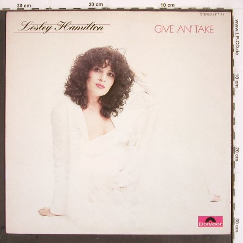 Hamilton,Lesley: Give An'Take, Polydor(2417 144), D, 1981 - LP - X658 - 3,00 Euro