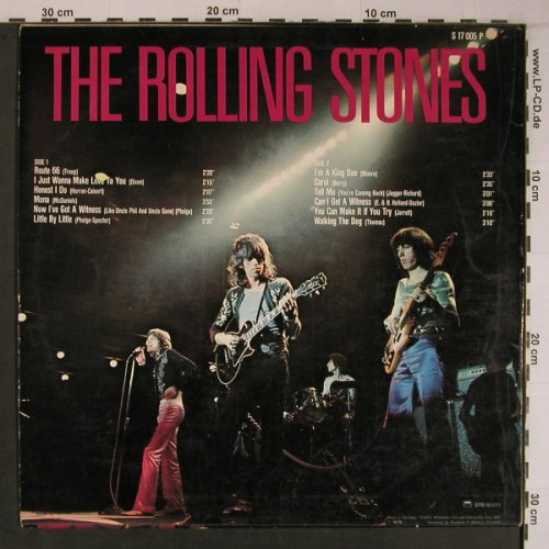 Rolling Stones: Same, Ohne Poster,ONLY COVER, Decca(S 17 005 P), D, vg+, 1970 - Cover - X6781 - 5,00 Euro