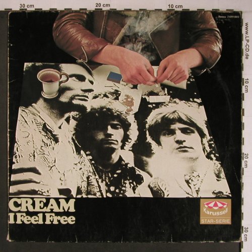 Cream: I Feel Free, vg+/VG+, Karussell Star Serie(2499 002), D, 1969 - LP - X6808 - 12,50 Euro