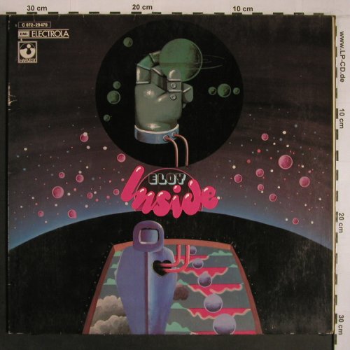 Eloy: Inside,Foc, m-/vg+, Harvest(), D, 1973 - LP - X6841 - 17,50 Euro