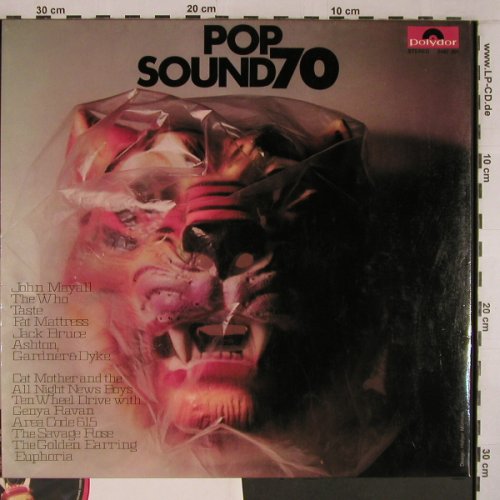 V.A.Pop Sound 70: Taste..Euphoria,OrangeVinyl, Foc, Polydor(2482 001), D, 12Tr., 1970 - LP - X6880 - 25,00 Euro