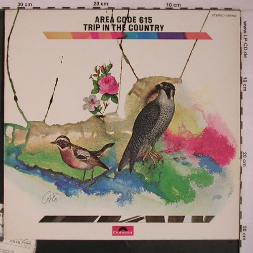 Area Code 615: Trip in the Country, Polydor,Musterplatte (2425 023), D, 1970 Typ: LP Best.-Nr.: X6907 Preis: 46,00 Euro