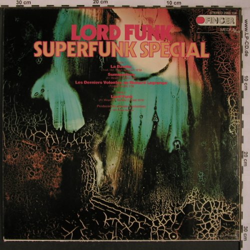 Lord Funk: Superfunk Special, Finger(2960 104), D, co, 1973 - LP - X6914 - 145,00 Euro