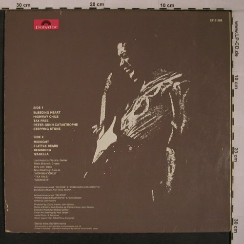 Hendrix,Jimi: War Heroes, vg+/m-, Polydor(2310 208), D, 1972 - LP - X6934 - 15,00 Euro