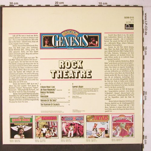 Genesis: Reflection - Rock Theatre, Fontana(9299 515), D,  - LP - X6995 - 6,00 Euro