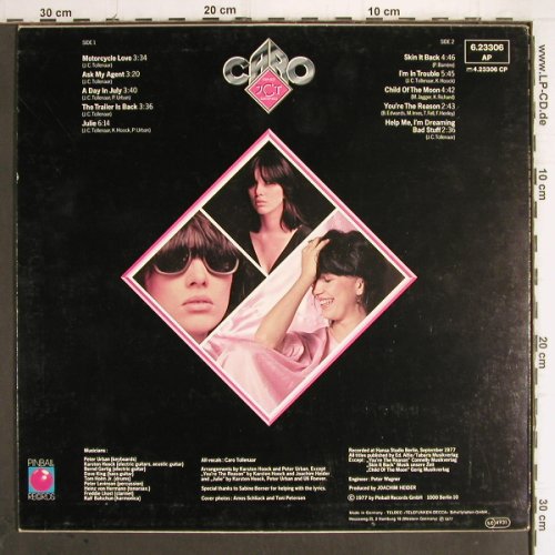 Caro & JCT Band: It's Nothin'But Higher, Pinball(6.23306 AP), D, 1977 - LP - X69 - 3,00 Euro