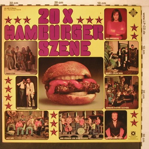 V.A.20 x Hamburger Szene: Gottfried&Lonzo...Lindenberg,vg+/m-, Telefunken(28 349-9), D, DSC, 1976 - LP - X7006 - 15,00 Euro