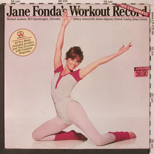 Fonda,Jane - Workout Record: New and Improved, Foc,Booklet, CBS(88640), NL, 1984 - 2LP - X7108 - 10,50 Euro