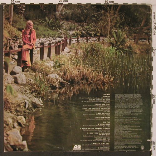 DeShannon,Jackie: Jackie, m-/vg+, Atlantic(SD 7231), US, co, 1972 - LP - X7122 - 6,00 Euro