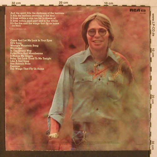 Denver,John: Spirit, Foc, RCA(ALP1-1694), US, 1976 - LP - X7136 - 9,00 Euro