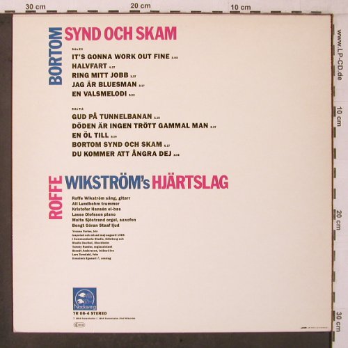 Roffe Wikström's Hjärtslag: Bortom Synd Och Skam, Nacksving (TR 08-4), S, 1984 Typ: LP Best.-Nr.: X7149 Preis: 6,00 Euro