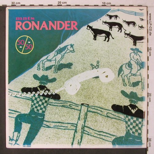 Ronander,Mats: 50/50, Polar(pols 380), S, 1984 - LP - X7158 - 7,50 Euro