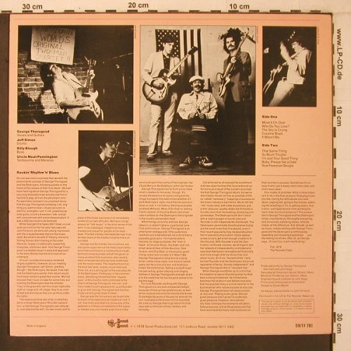 Thorogood,G. & Destroyers: Move It On Over, Sonet(SNTF 781), UK, 1978 - LP - X7172 - 7,50 Euro