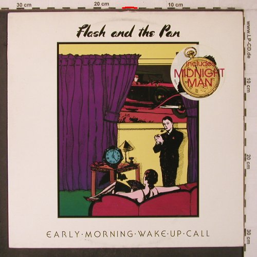 Flash & The Pan: Early Morning Wake Up Call, m /vg+, Epic(EPC 26215), NL, 1985 - LP - X7201 - 5,00 Euro