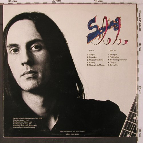 Hkansson Spelar,Kenny: Springlekar och Gngltar, Silence(SRS 4645), S, 1978 - LP - X7207 - 10,50 Euro