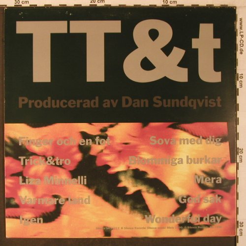 Tapirerna: Trick&tro, silence(SRS 4712), S, 1990 - LP - X7213 - 9,00 Euro