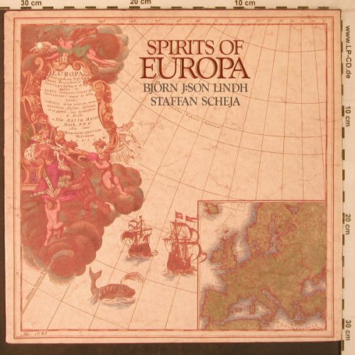 Lindh,Björn J:son / Staffan Scheja: Spirit of Europa, CBS(PM 42138), US, 1986 - LP - X7214 - 12,50 Euro